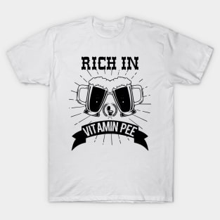 Beer is Rich in Vitamin Pee - Beer Humour T-Shirt